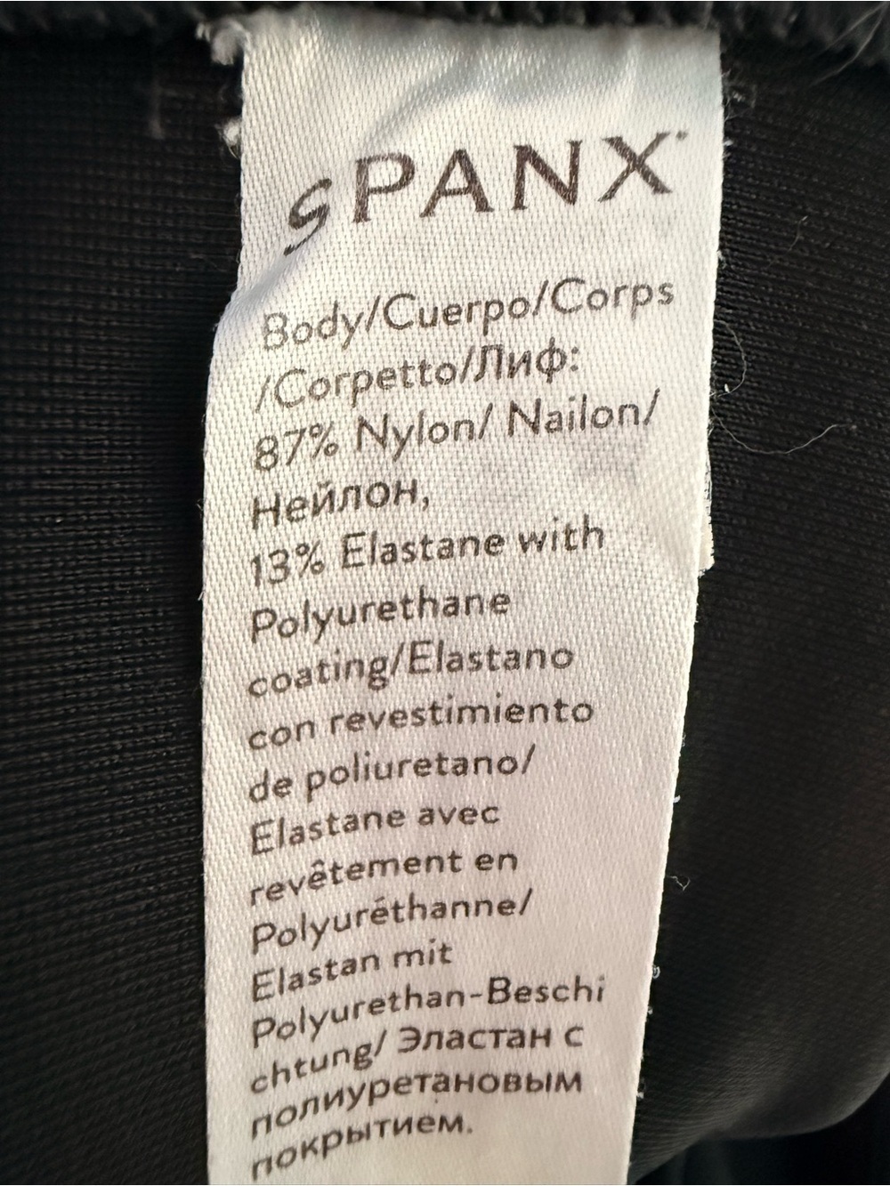 Spanx Black Faux Leather Leggings size M - Picture 8 of 8